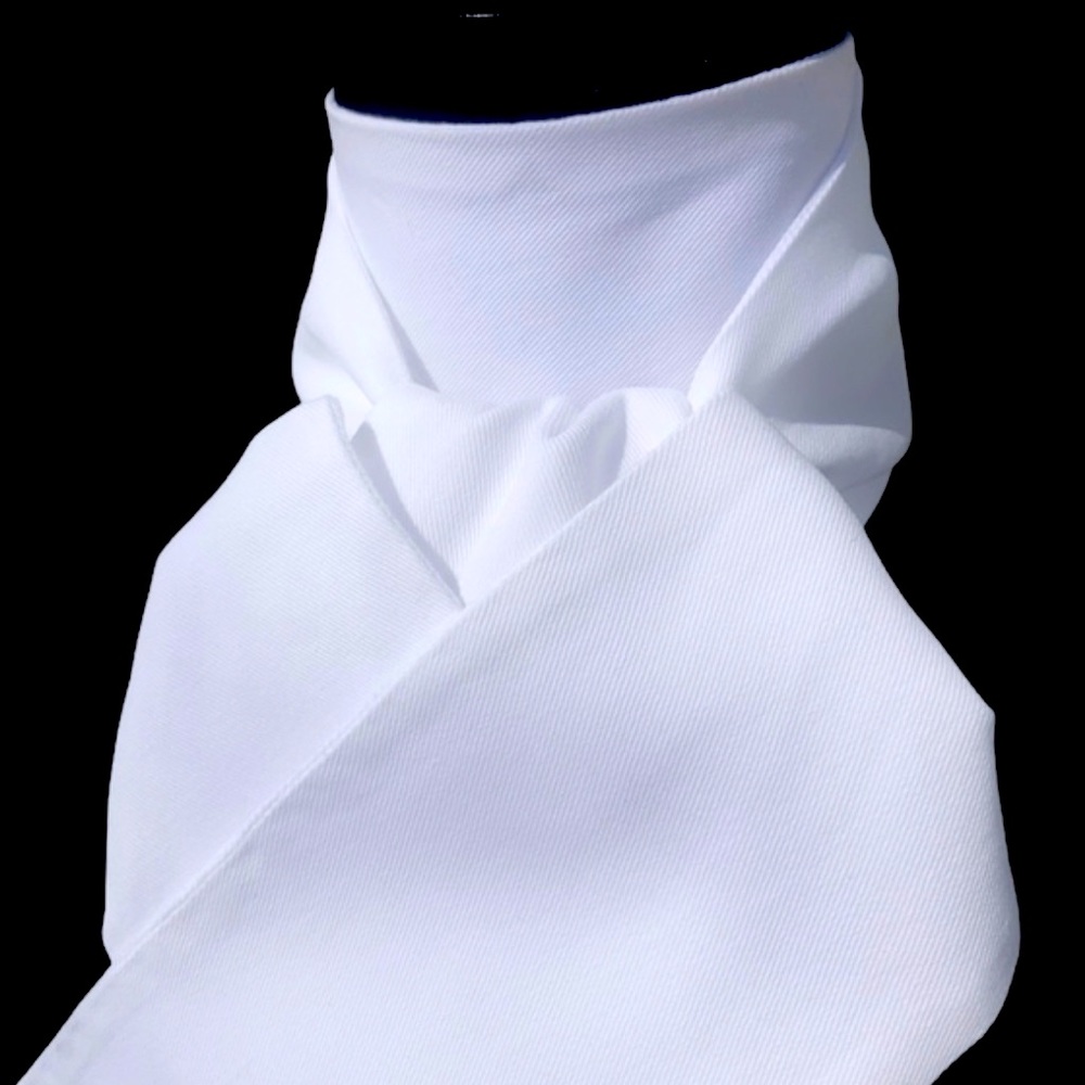 Men Equestrian Stock Tie Shaped